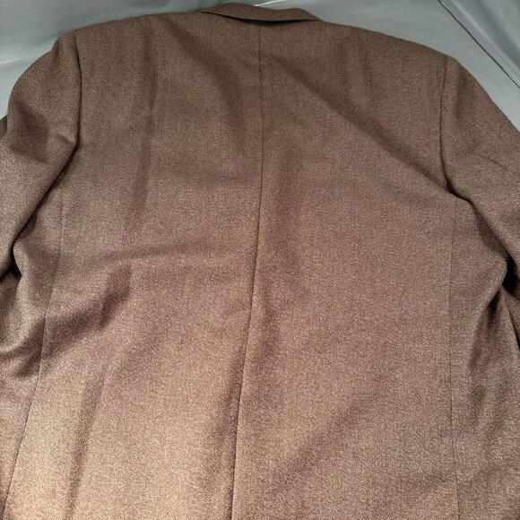 Canali Milano Italy Surreys Wool Single Breasted Blazer Mens Coat Notch 3 Button - Picture 11 of 16